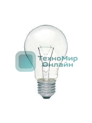 Лампа накаливания МО 60Вт E27 12В (100) Лисма 353390200