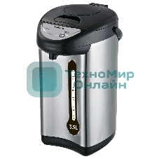 Термопот Starwind STP2830 3.5 л, 750 Вт, серебристый/черный