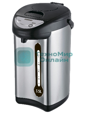 Термопот Starwind STP2830 3.5 л, 750 Вт, серебристый/черный