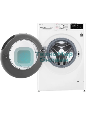 Стиральная машина LG F2V3GS3W белый, загрузка фронтальная 8,5 кг, 1200 об/мин., класс: А