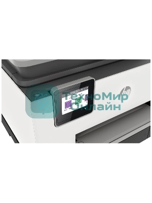 МФУ струйное HP OfficeJet 8023 (1KR64B), A4, цвтной, печ. до 20 стр/мин. (ч/б), до 10 стр/мин. (цвет), скан. до 8 стр/мин. (ч/б) 3.5 стр/мин. (цвет), 1200 x 1200 dpi, USB, RJ-45, Wi-Fi, Air Print