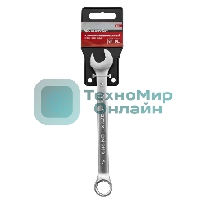 Ключ комбинированный Matrix, 14 мм, CrV, матовый хром