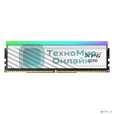 Оперативная память XPG Lancer Blade RGB, DDR5, 32Gb (2x16Gb), 6000MHz, CL34, DIMM, с радиаторами, RGB, белый