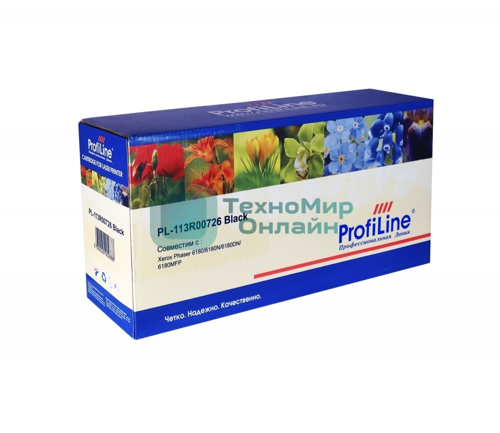 Картридж лазерный ProfiLine PL-113R00726 для принтеров Rank Xerox Phaser 6180/6180N/6180DN/6180MFP черный 8000 копий
