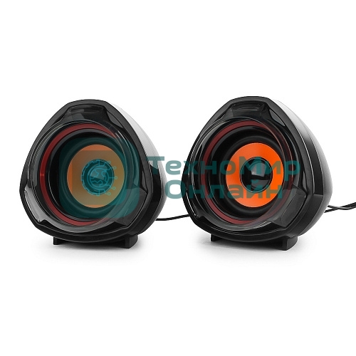 Акустическая система 2.0 Gembird SPK-105, черный, 5 Вт, регулятор громкости, USB-питание