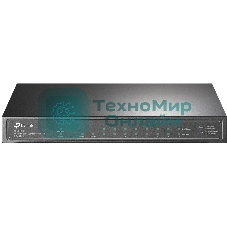 Коммутатор TP-Link TL-SG1210P 10-портовый гигабитный настольный с 8 портами PoE+ SMB