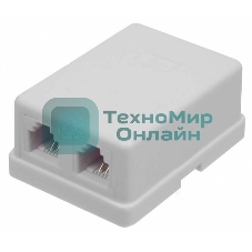 Модуль TWT (TWT-SA2-WH) Настенная коробка 2 порт. для Keystone
