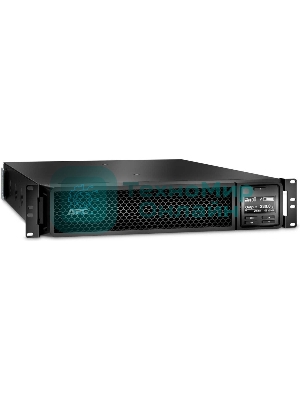 Источник бесперебойного питания APC Smart-UPS SRT, 1000VA/1000W, On-Line, Extended-run, Rack 2U (Tower convertible), черный