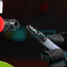 Шланг пневматический Stels ПВХ, 10x16 мм, 18 бар, армированный, прозрач., быстросъем, 3 0м