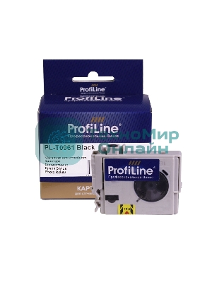 Картридж струйный ProfiLine PL-T0961 для принтеров Epson Stylus Photo R2880 с чернилами Black 11,4 мл