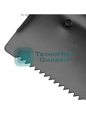 Лопата походная Palisad 150х200х253-620 мм, цельнометаллическая, складная в чехле