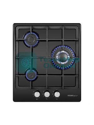 Газовая варочная панель HOMSair HGE433TGCBK