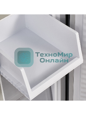 Холодильник Maunfeld MFF183NFBE черный трехкамерный 270/135л морозилка снизу, NoFrost, Side by Side