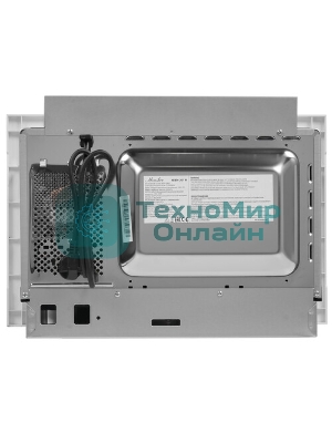 Микроволновая печь встраиваемая MONSHER 201 W 20 л, 800-1250 Вт, гриль, 8 программ, белый