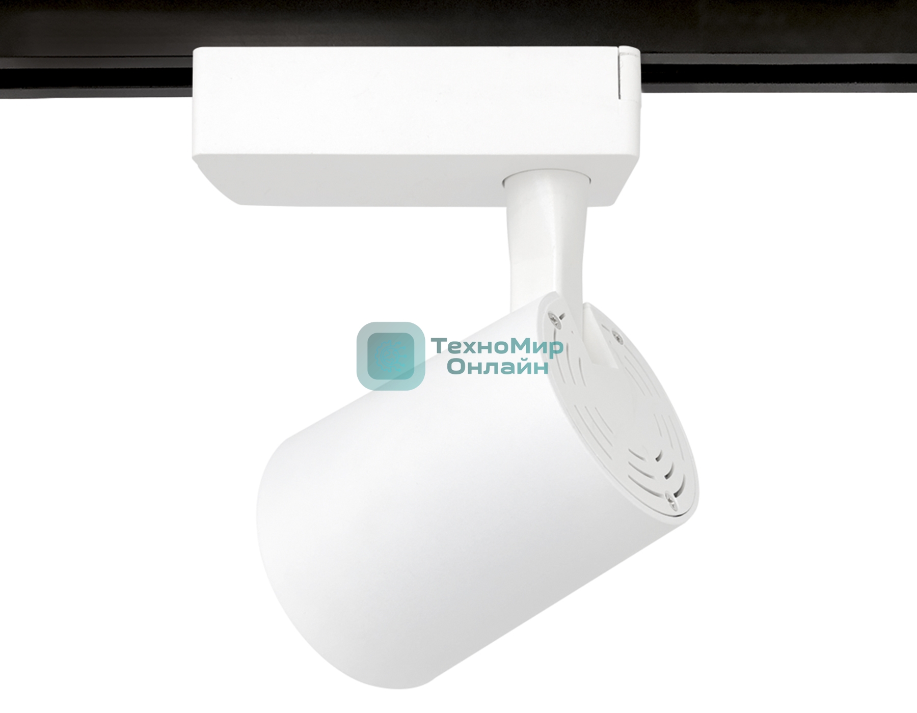 Трековый однофазный светодиодный светильник Ambrella light GL5974 WH белый LED 15W 4200K 24°