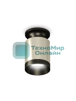 Светильник Ambrella Light XS6305062 PSL/PBK серебро полированное/черный полированный MR16 GU5.3 (N6902, C6305, N6131)