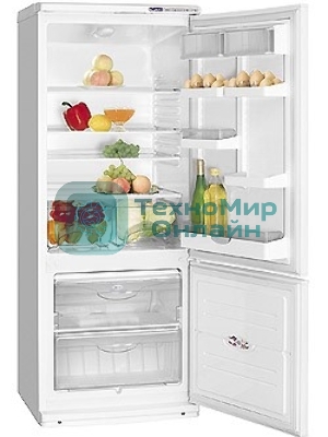Холодильник Atlant XM-4009-022 белый двухкамерный 201/63л морозилка снизу
