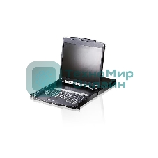 Переключатель Kvm ATEN 8P Dual RAIL LCD KVMP SWITCH 19INCH (CL5808NR).
