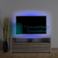 Лента светодиодная с USB коннектором 5 В, 8 мм, IP65, SMD 2835, 60 LED/m, цвет свечения синий