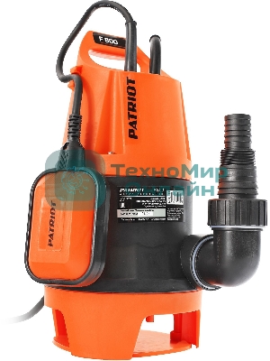 Садовый насос дренажный Patriot F 800