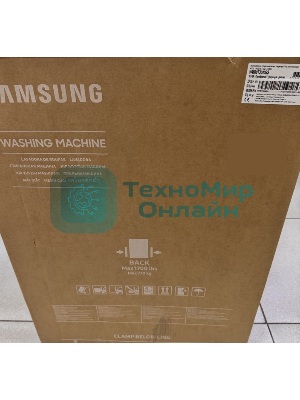 (Поврежденный товар) Стиральная машина Samsung WW80T3040BS/LP серебристый 8кг [См.описание!]