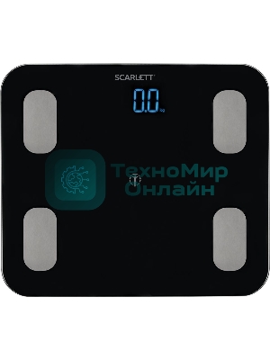 Весы Scarlett SC-BS33ED46 (черный)