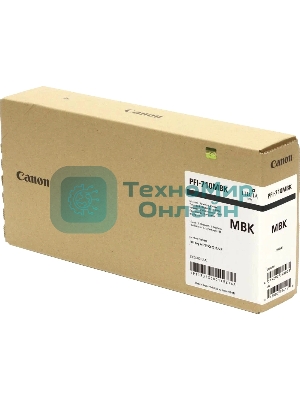 Картридж струйный Canon PFI-710 MBK 2353C001 черный матовый (700мл) для Canon TX-2000/TX-3000/TX-4000