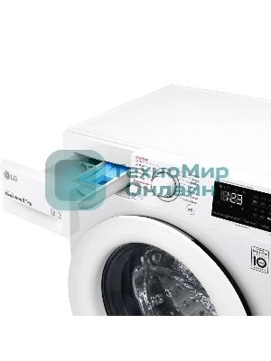 Стиральная машина LG F2V3GS3W белый, загрузка фронтальная 8,5 кг, 1200 об/мин., класс: А