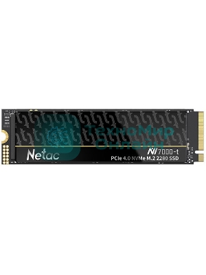 Накопитель SSD Netac NV7000-T, 2Tb, M.2 2280, PCIe 4.0 x4, NVMe, R/W 7300/6700, с радиатором