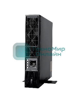 Источник бесперебойного питания Сайбер Электро РСК-ЭКСПЕРТ-3000С-М Онлайн, Стойка/Напольный 3000ВА/2700Вт. USB/RS-232/SNMP Slot/EPO (8 IEC С13);(1) C19 (12В/9А·ч. х 6) 2U (Изготовлено в РФ)