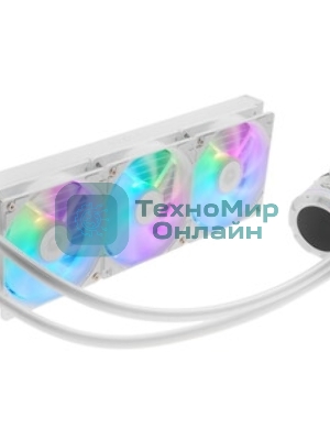 Жидкостная система охлаждения для процессора ID-COOLING SL360 XE белый 120мм алюминий+медь 1800rpm 30db 4-pin 350W