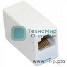 Коннектор проходной адаптер RJ45 Gembird Соединитель RJ-45F/RJ-45F TA350/1