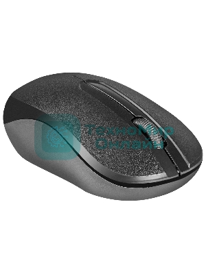 Мышь беспроводная Defender Datum MM-285 черный, 1600 dpi, радиоканал, USB, кнопки - 3