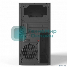 Компьютерный корпус Powerman EK303BK U3.0*2+TypeC+combo Audioo 6193890