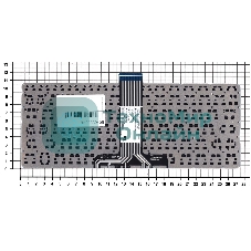 Клавиатура для ноутбука HP Pavilion x360 11-K черная без рамки горизонтальный Enter