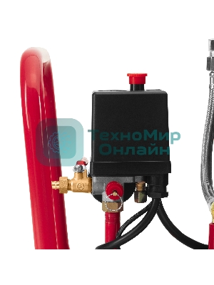 Компрессор безмасляный малошумный SPC 3000/50, 3000 Вт, ресивер 50 л, 520 л/мин MTX