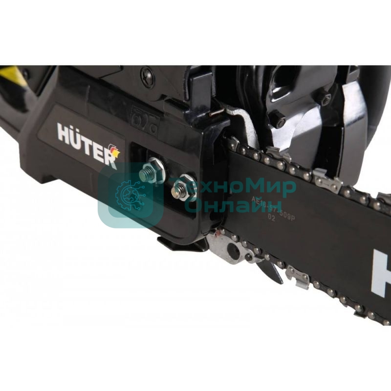 Бензопила Huter BS-62 70/6/6 2,2 кВт, 62 см3, бак 0,55 л, антивиб. система, шина 50см/20