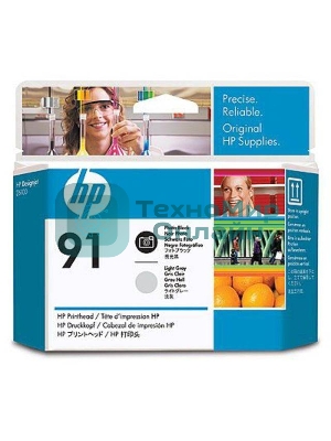 Картридж струйный HP №91 C9463A фото черный/светло-серый печатающая головка для HP Z6100