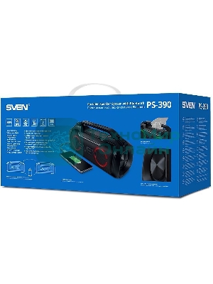 Мобильные колонки SVEN PS-390 2.0 черный