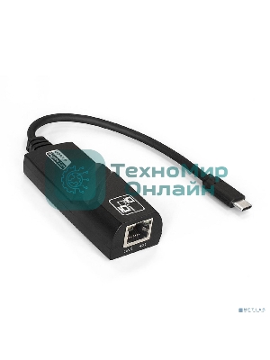 Кабель-адаптер ExeGate EXE-730-45 (USB3.0 Type-C --> UTP 1000Mbps, RLT8153)
