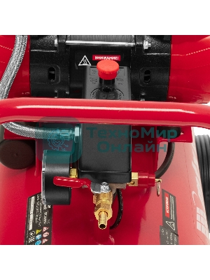 Компрессор безмасляный малошумный SPC 3000/50, 3000 Вт, ресивер 50 л, 520 л/мин MTX