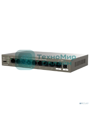 Коммутатор неуправляемый Ethernet IP-COM G1110PF-8-102W 9GE+1SFP с 8 портами PoE