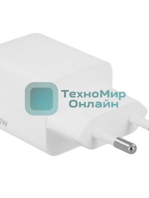Зарядное устройство Cablexpert MP3A-PC-61, 20Вт GaN, 3А, QC4.0/PD, 1xUSB, 1xType-C, белый, пакет
