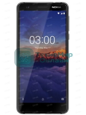 Дисплей для Nokia 3.1 черный