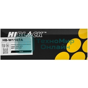 Чип Hi-Black к картриджу HP Laser 107a/r/135a/137fnw (W1107A), Bk, 1К