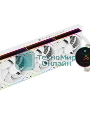 Система жидкостного охлаждения Thermalright Frozen Magic 360 Digital V2 ARGb Soc-AM5/AM4/1200/1700/1851 белый 4-pin 28dB Al LCD Ret (F-MAGIC-360-DIGITAL-WH-ARGb-V2)