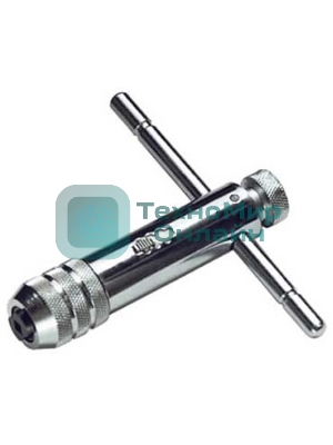 Вороток Matrix для метчиков м5м12 хромированный с трещоткой