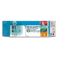 Картридж струйный HP №91 C9464A черный матовый для HP DJ Z6100 (775мл)