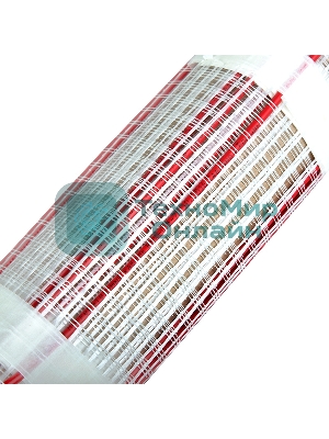 Теплый пол (нагревательный мат) Rexant Classic RNX-13,0-1950 (площадь 13,0 м2 (0,5 х 26,0 м)), 1950 Вт, двухжильный с экраном