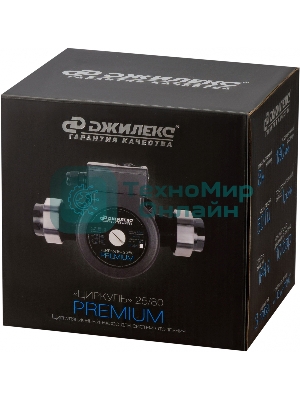 Насос циркуляционный Джилекс Циркуль 25/80 PREMIUM 245Вт 6600л/час (2581)